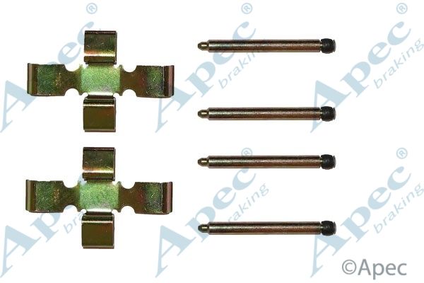 APEC BRAKING Комплектующие, колодки дискового тормоза KIT235